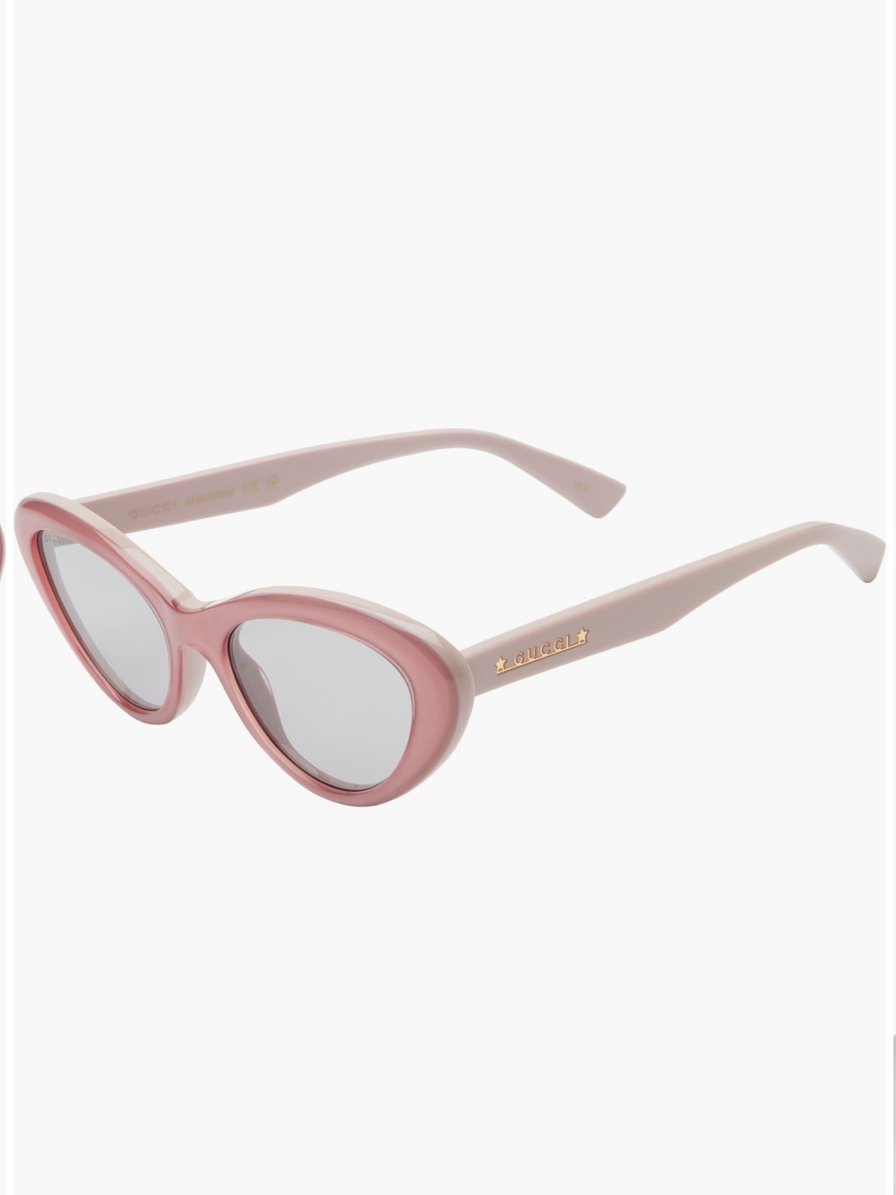 GUCCI Women's Cat-Eye Sunglasses in Pink NWT - Picture 2 of 3